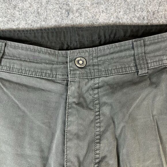 Kuhl Pants Mens 36X32 Pockets Stretch Straight Fit Gray Hiking Slax Workwear - Picture 3 of 13